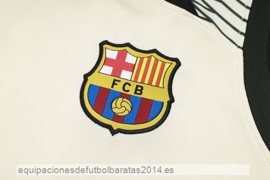 Nuevo Entrenamiento Sin Mangas Conjunto Completo Barcelona 23/24 Amarillo Verde Baratas